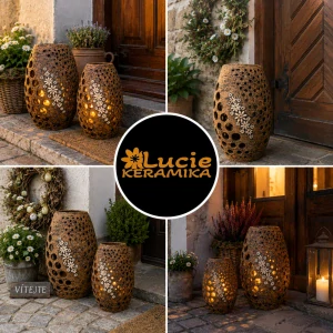 Lucerna 20 cm rozkvetlá 