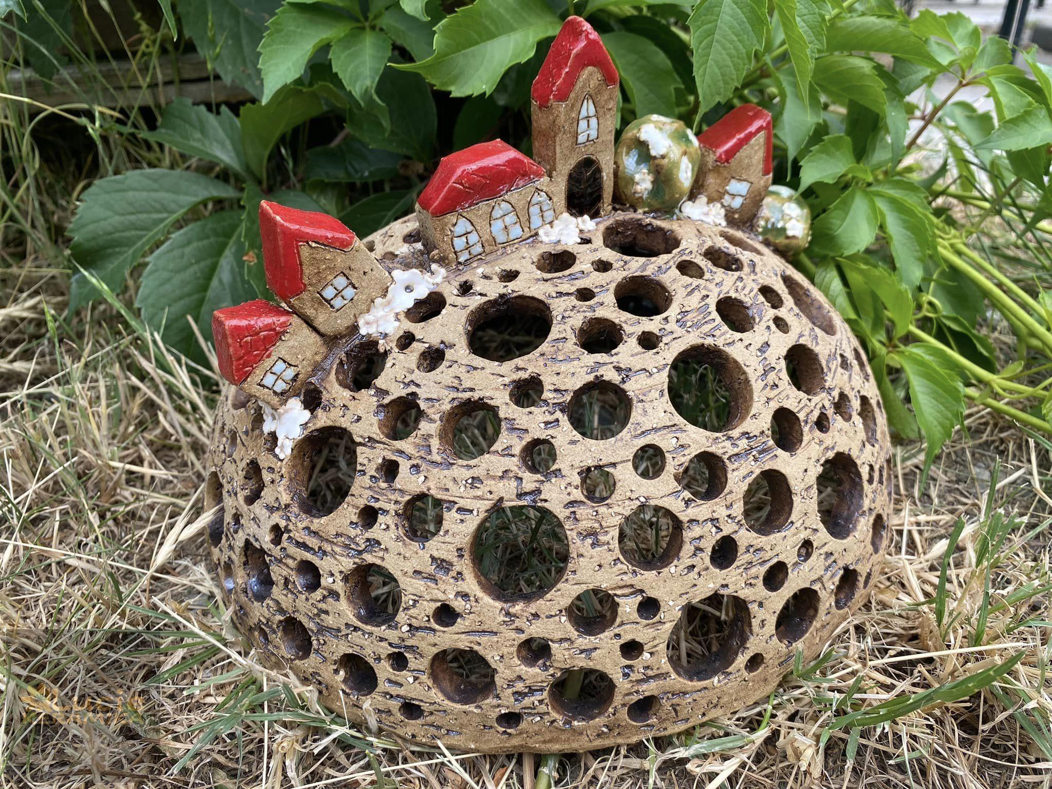 Kopeček s vesničkou 30 cm