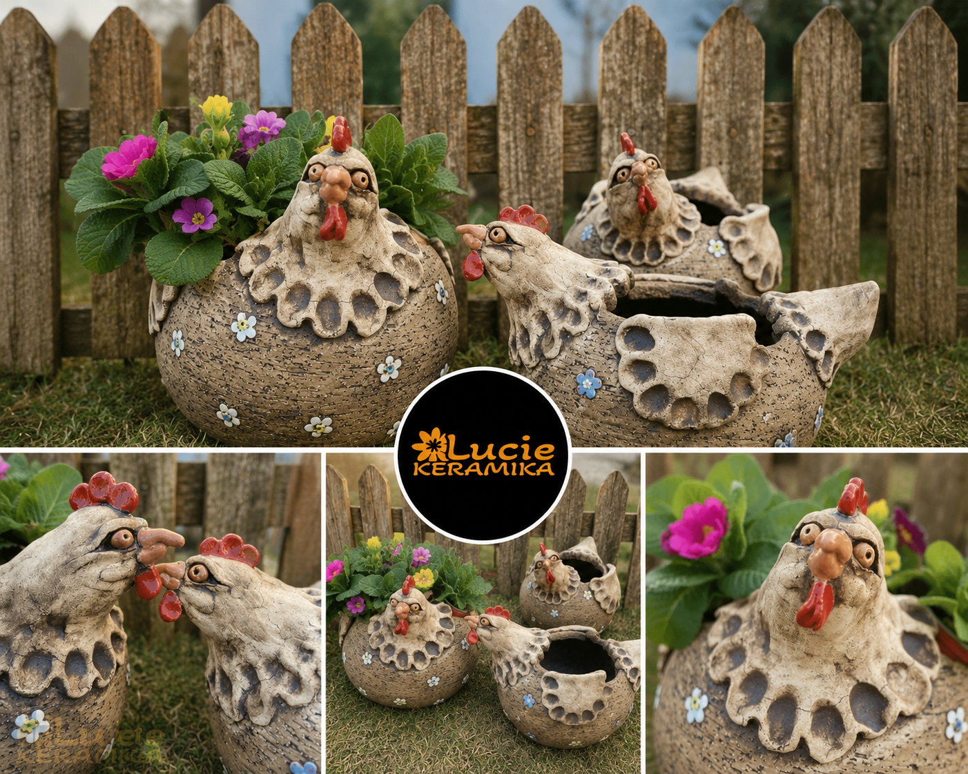 Slepice obal - 35 cm