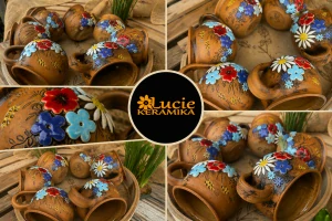 Hrnek buclatý 3 dc luční kvítí