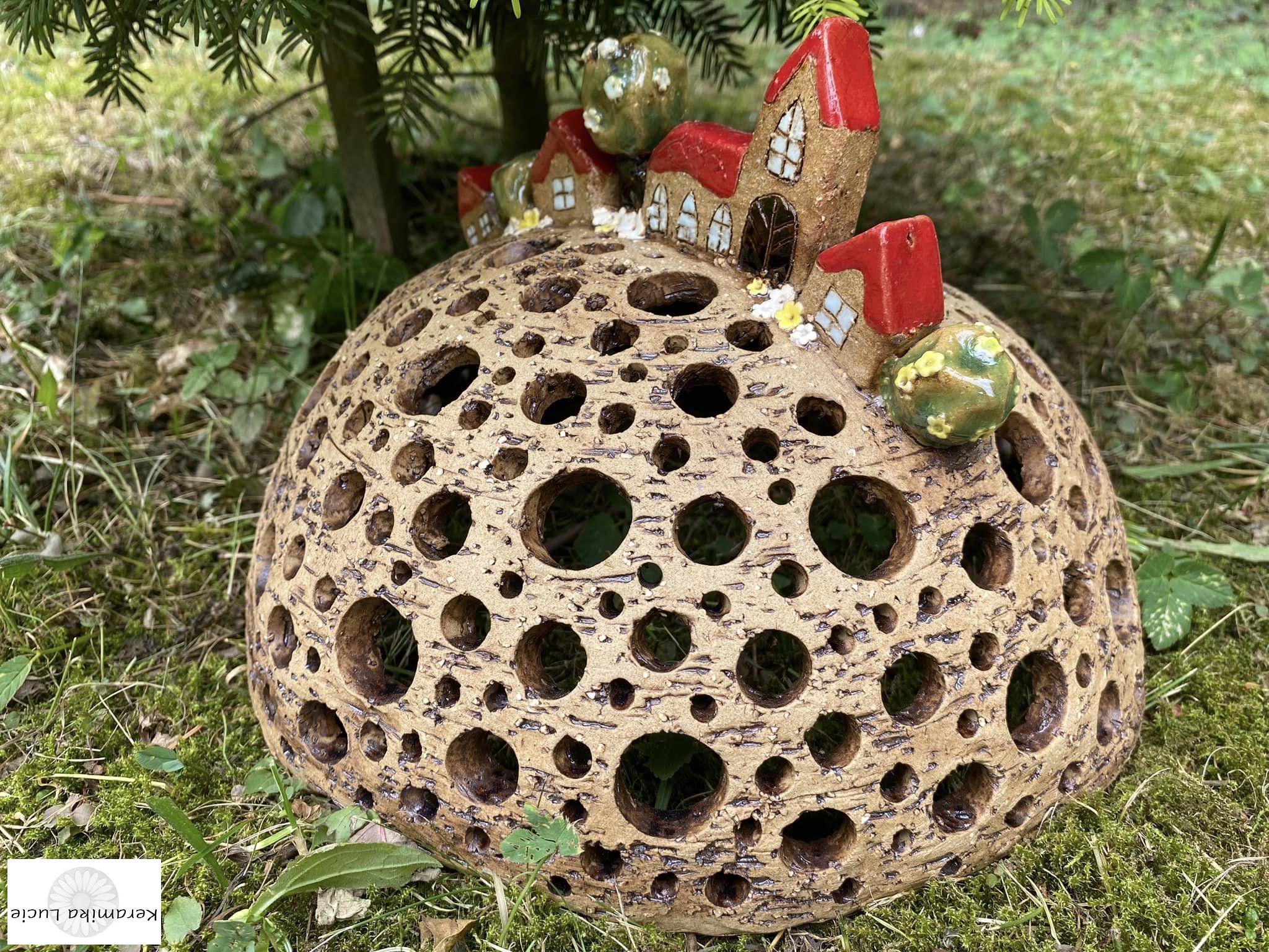 Kopeček s vesničkou 30 cm