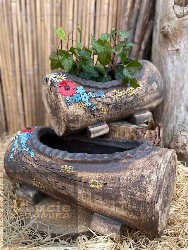Koryto 35 cm luční kvítí